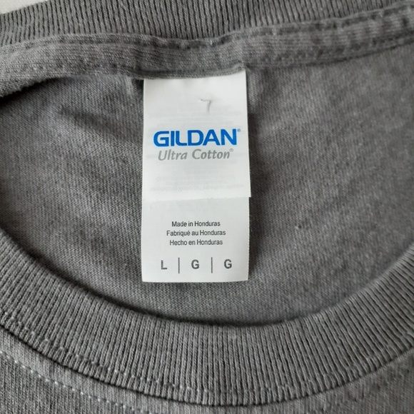 Superdad men's grey short sleeve t-shirt size L - Picture 8 of 8